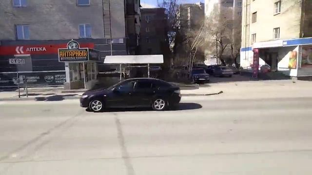 поездка на трамвае КТМ-8 ( 71-608КМ ), борт 2141 маршрут 17 смотреть онлайн