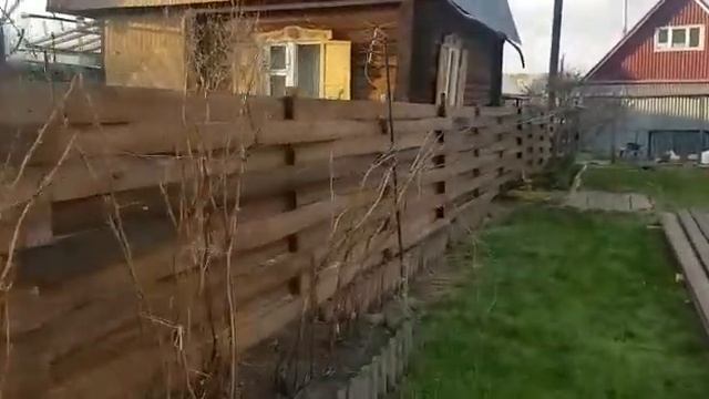 Установливаем плетёный забор смотреть онлайн