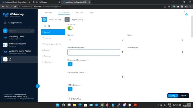 Set up WebSwing in Oracle Cloud and Run Java Application смотреть онлайн