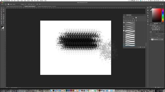 Create a Gritty Photoshop Texture Brush смотреть онлайн