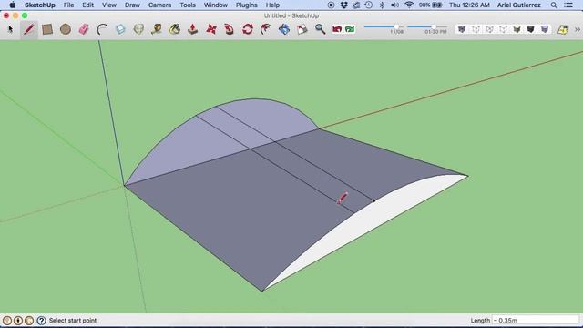 SketchUp Tutorial - Lofting / Curviloft Plugin смотреть онлайн