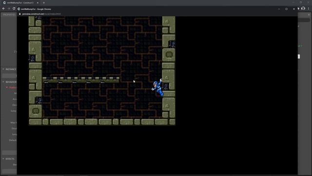 Construct 3 Tutorial #4 - Wall Jump & Wall Slide - Megaman X style - Jump Off the Wall смотреть онлайн