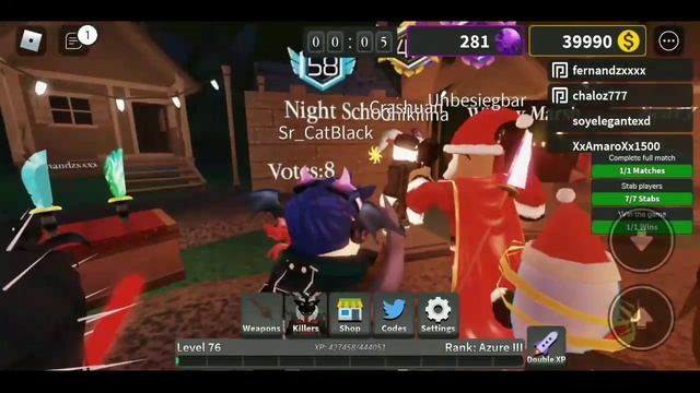 Demonized Krampus - Showcase | Survive the killer | Roblox Horror Game смотреть онлайн