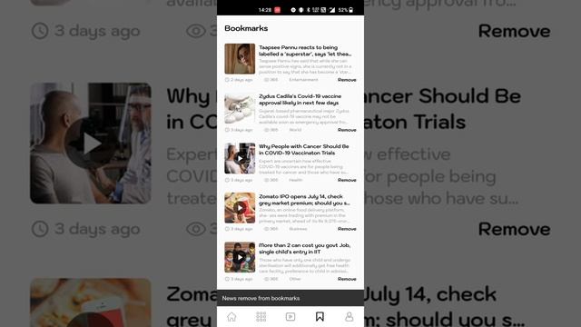 News App UI in React Native смотреть онлайн