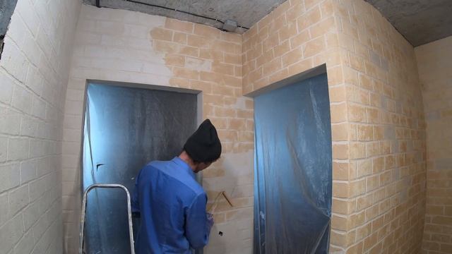 Проще и дешевле не бывает! Декоративный кирпич под старину из шпаклевки! Забудь про обои! смотреть онлайн