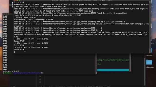 Keras Tensorflow Demo смотреть онлайн