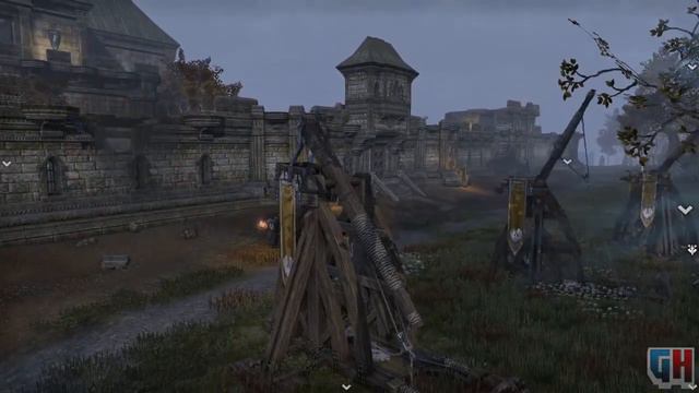 Elder Scrolls Online - [Alliance War] Keep Siege смотреть онлайн