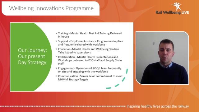 Rail Wellbeing Live - Wellbeing session with Feila & Ruairi смотреть онлайн