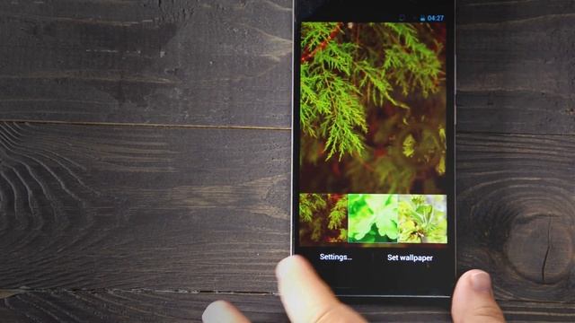 Green Live Wallpaper смотреть онлайн