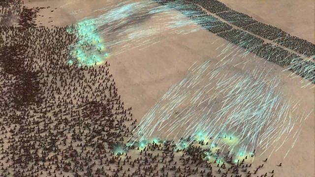 4.800 SISTER OF AVELRON ARCHERS vs 18.700 PEASANTS - Total War WARHAMMER 2 смотреть онлайн