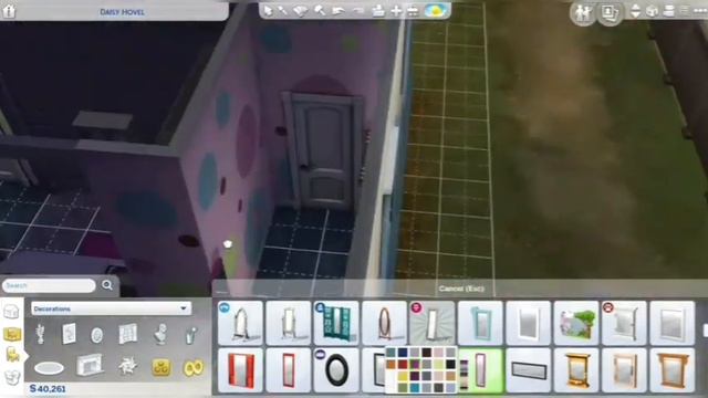 DOLL HOUSE VERSION OF DAISY HOTEL (WILLOW CREEK) | Speed Build | Zor Sims | The Sims 4 смотреть онлайн
