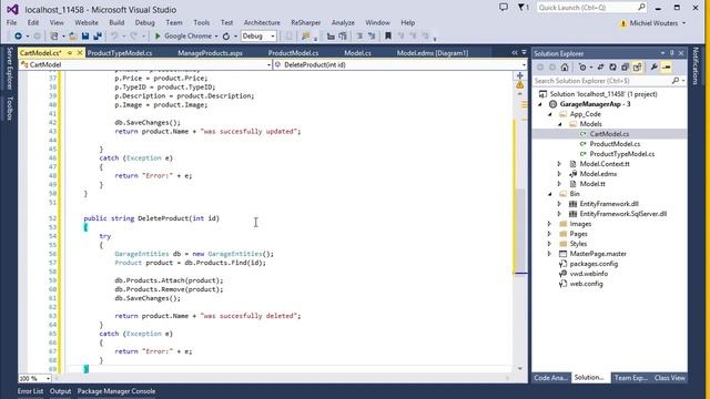 Create a webshop with Asp.Net - Part 3 смотреть онлайн