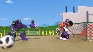 Помогите, там НЛО! РОБО МАШИНКИ спасают город от ЗЛОГО РОБОТА! | Робот и Ракета трансформеры