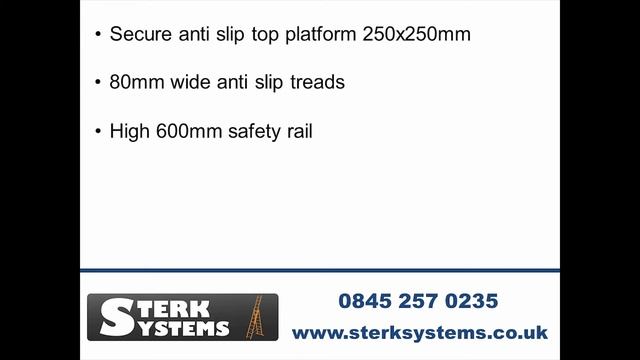 Drabest Safety Platform Steps 3-8 Tread - DSPS смотреть онлайн