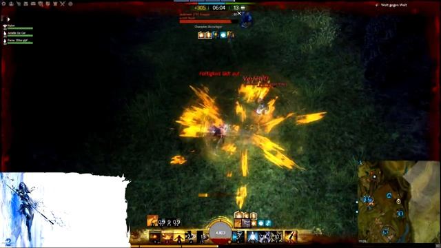 Guild Wars 2: Staff Ele Solo Roaming смотреть онлайн