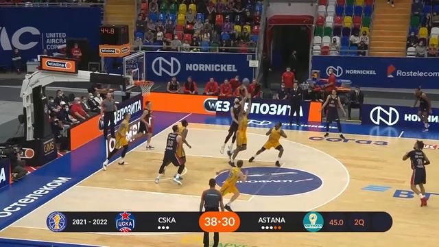 CSKA Vs Astana Condensed Game February, 13 | Season 2021-22