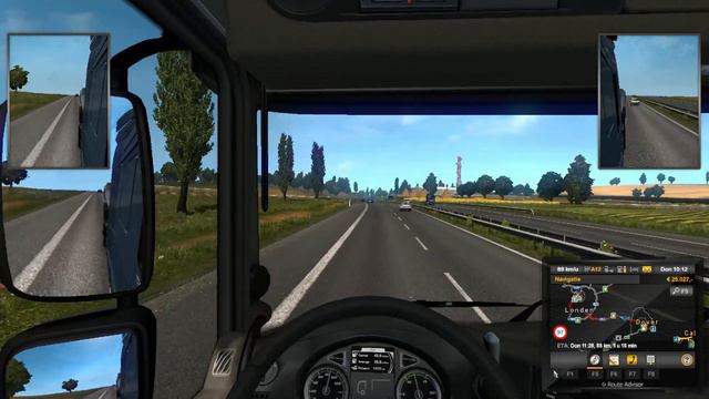 Euro Truck Simulator 2 | Calais - London смотреть онлайн