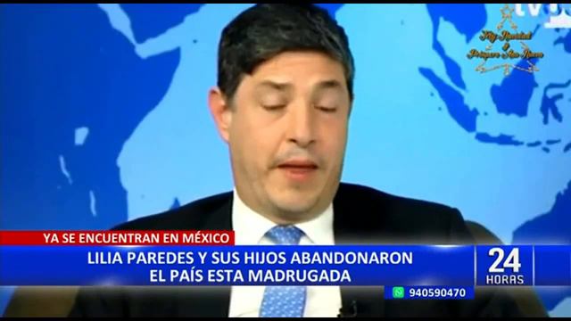 Lilia Paredes: investigaciones contra la exprimera dama continuarán, pese a asilo político en Méxic смотреть онлайн