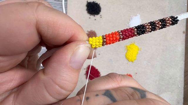 Beaded Rope Necklace Tutorial смотреть онлайн