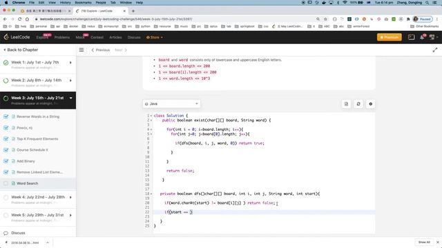 Word Search leetcode java solution смотреть онлайн
