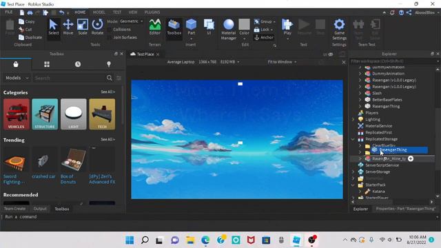 [FREE] Odama Rasengan l Roblox Studio (Naruto) смотреть онлайн