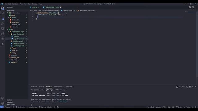Creating a Modern Login Page with React || React 2023 смотреть онлайн