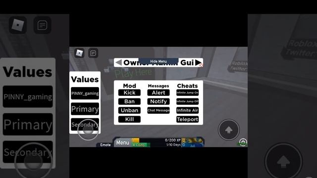 |ROBLOX| fe2 map test admin gui смотреть онлайн