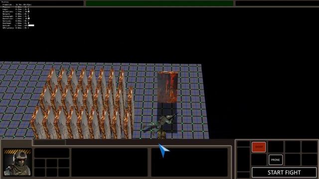 Turn-based tactical game. Development Diary. Page 22. GUI. Move type changing. [BGE] смотреть онлайн