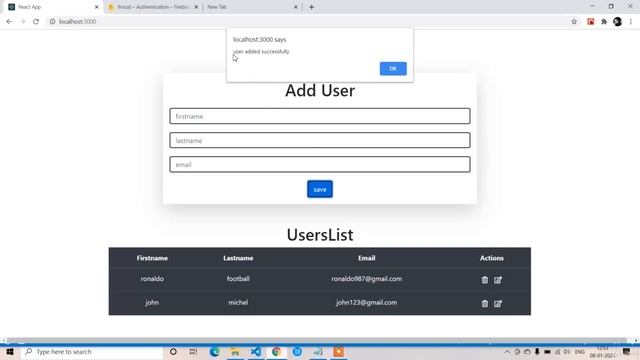 Learn React Hooks and Firebase with Hands On Projects (9 Adding Sweetalert Animation) смотреть онлайн
