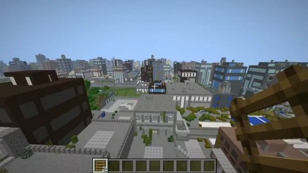 Minecraft Lost City with Distant Horizons Mod (1.16.5)