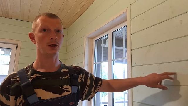 Шлифовка имитации бруса. Чем и как? смотреть онлайн