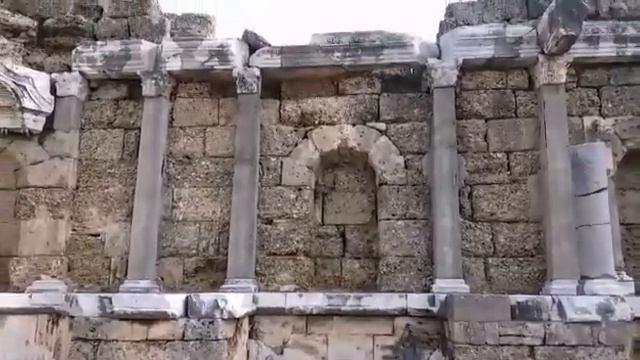 Antik Side de geziyoruz. Гуляем в Античном Сиде.Археологические Расскопки.Древняя Греция. смотреть онлайн