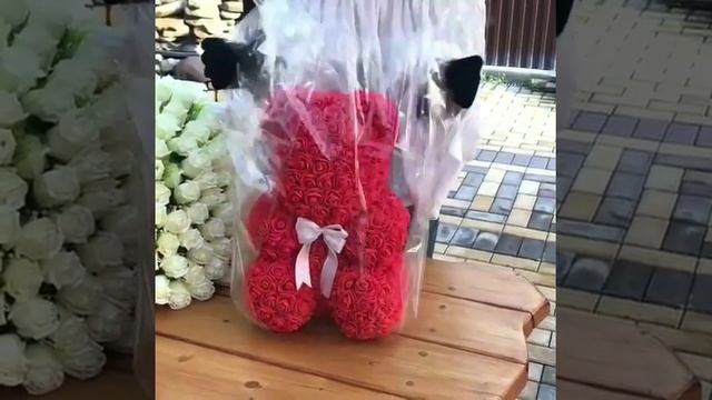 Мишки из роз Loveteddy.ry смотреть онлайн