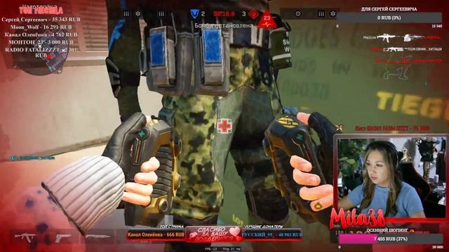 ПРЯМОЙ ЭФИР | СТРИМ WARFACE | РМ МАТЧИ | ДЕВУШКА ИГРАЕТ смотреть онлайн