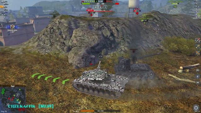 Продолжаем нагибаем рандом Tanks Blitz смотреть онлайн