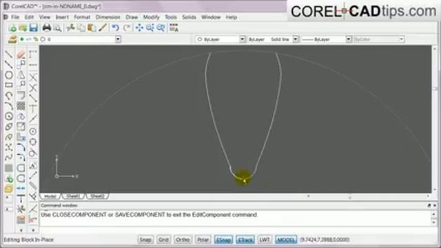 Part 2 CorelCAD - export drawing to CorelDraw смотреть онлайн