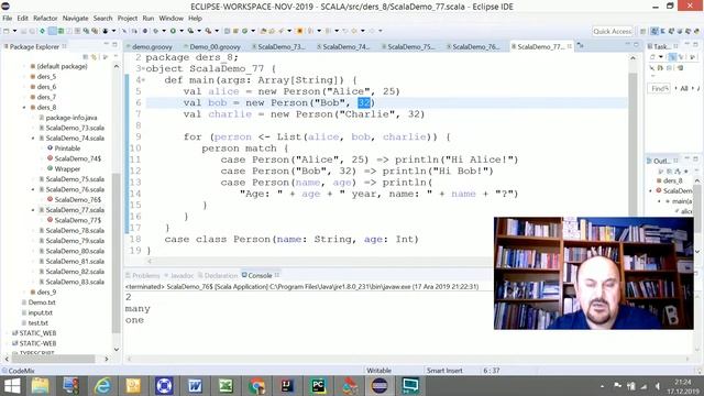Scala by using ECLIPSE IDE Lesson -8 смотреть онлайн