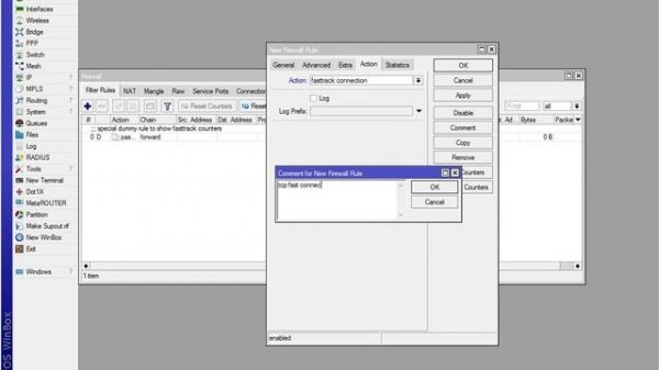 How to fast Internet Speed in Mikrotik | Fasttrack connection