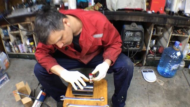 Гидроцилиндр сквозной. The hydraulic cylinder is through. смотреть онлайн