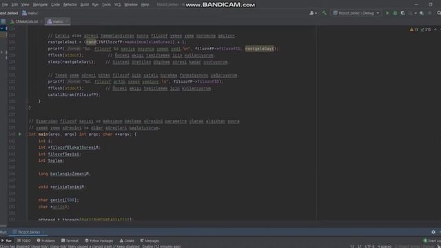 İşletim Sistemleri (Operating Systems) Sleeping Barber || Dining Philosopher Solution смотреть онлайн