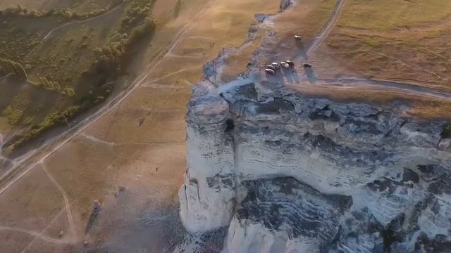 Крым Достопримечательности Белая Скала Квадрокоптер смотреть онлайн