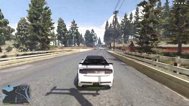 GTA 5 - Franklin, Lamar And Stretch’s Five Star Escape From The SAWMILL