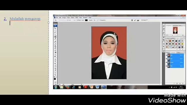 Cara membuat ukuran foto 4×6 menggunakan Adobe Photoshop CS3 смотреть онлайн