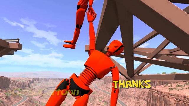 Something went wrong on a Bridge ✅ BeamNG.Drive смотреть онлайн