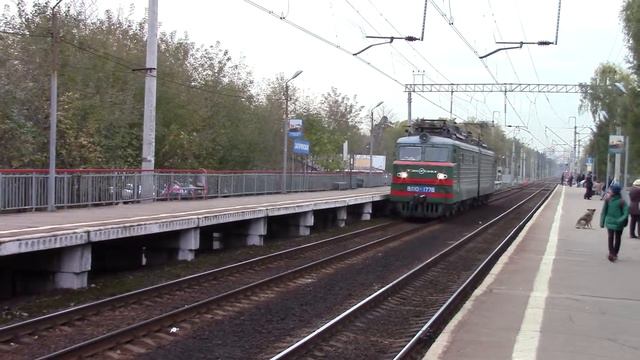 ВЛ10-1776, платформа Загорянская смотреть онлайн