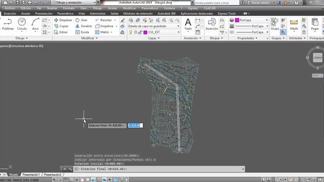 Tutorial paso a paso civilcad 2014 (curvas, triangulacion, secciones y reporte de volumen) смотреть онлайн