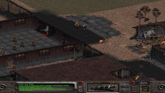 BucketListGamer Fallout 2 Evil Big Guns Thief Build Hard Mode Part 32 Redding Sherriff Work смотреть онлайн