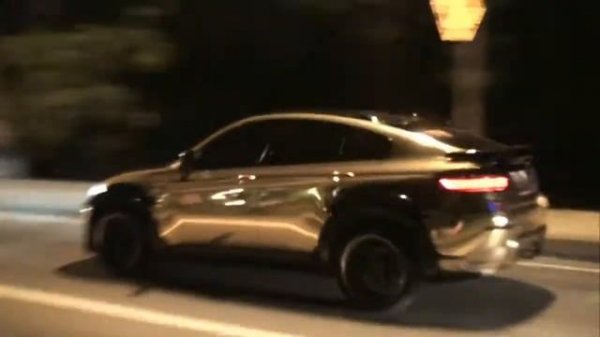 • Золотой BMW HAMANN X6