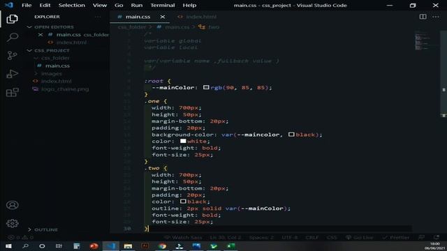 CSS #45 CSS Variables смотреть онлайн