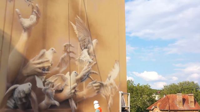 Projet #1096 / Logements à Versailles / Street Art : Eron / Telmo / Miel Waone смотреть онлайн